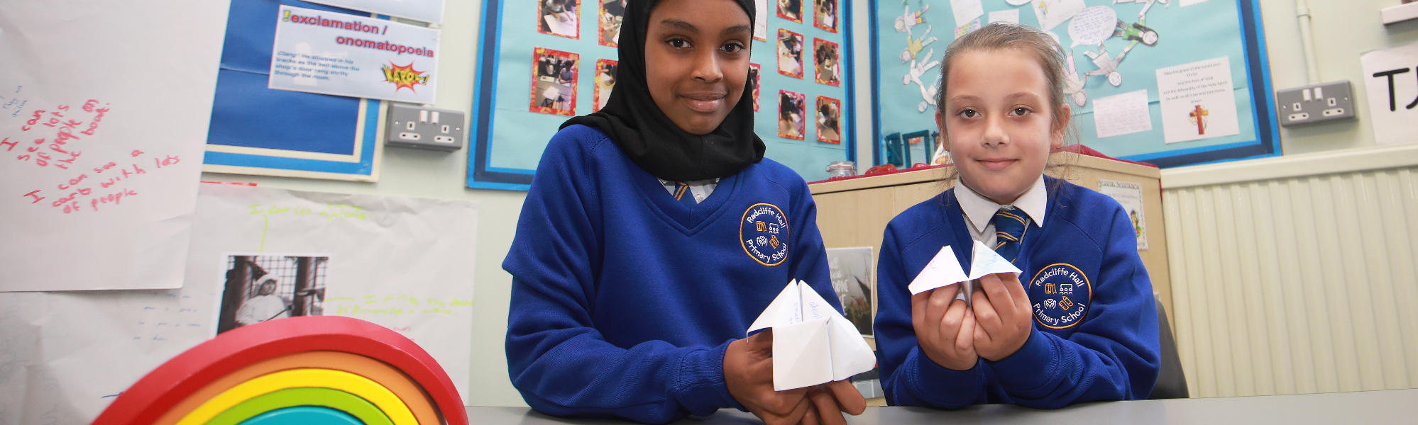 Radcliffe Hall Primary School pupils