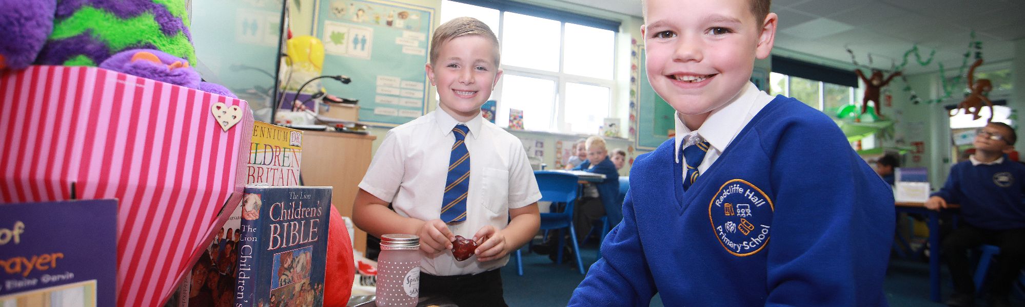 Radcliffe Hall Primary School pupils